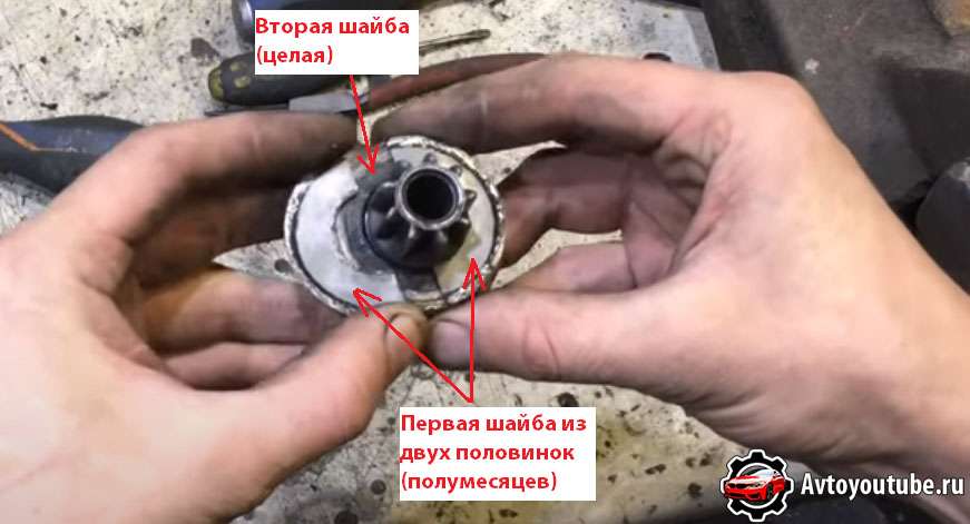 Проверка и замена бендикса на стартере своими руками