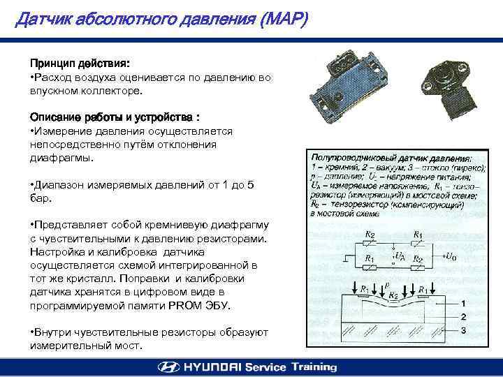Как влияет дад на работу двигателя
