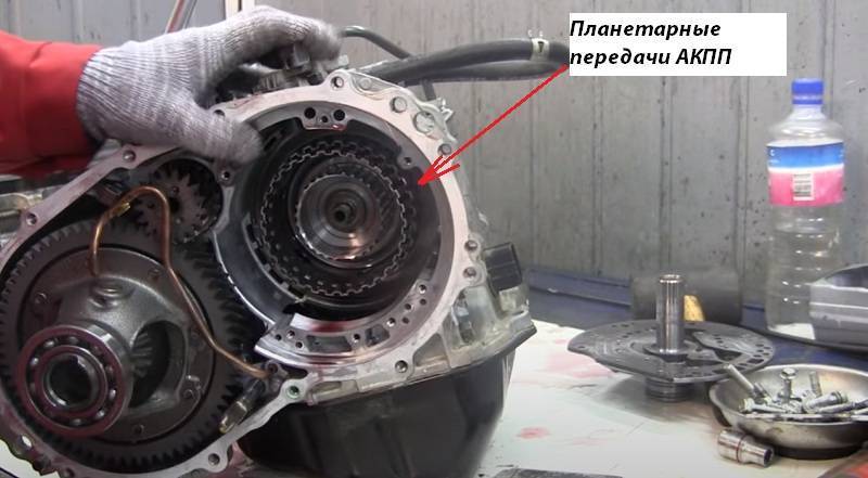 Сцепление в коробке автомат