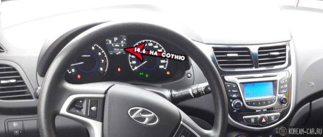 Расход топлива Хендай Солярис (Hyundai Solaris): 1,4-1,6 +отзывы владельцев