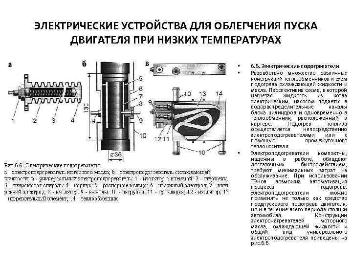 Система электрического пуска двигателя