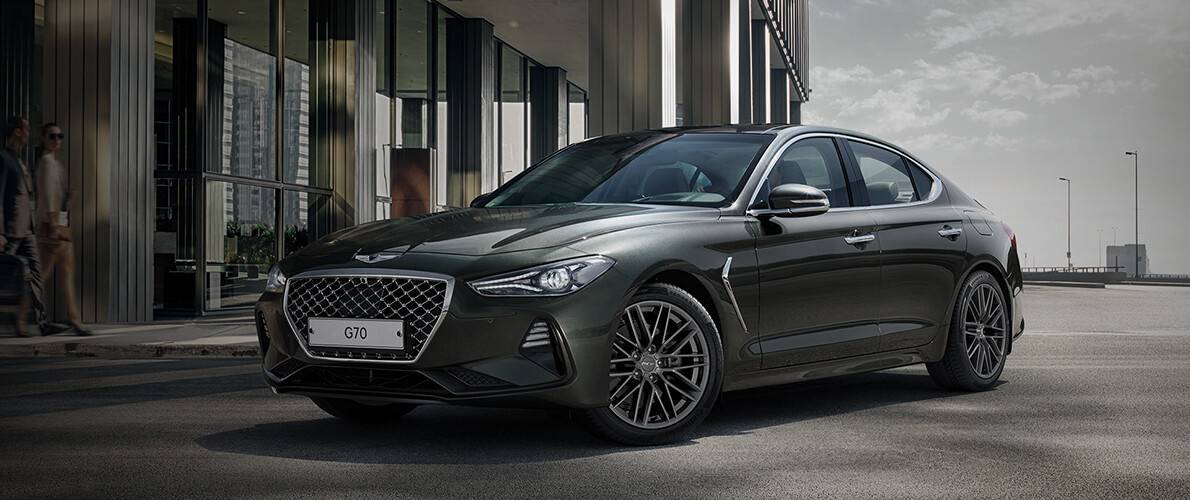 Городская акула. genesis g70 выходит на охоту