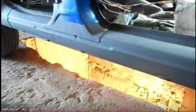 Замена порогов ВАЗ 2110: как заменить пороги самому